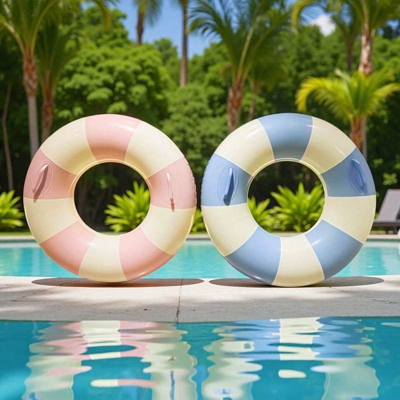 Pool Float Ring Inflatable - Rooxin プールフロートベビースイムリングチューブインフレータブル水泳シートリング子供用子供水泳サークルビーチ水遊び用品