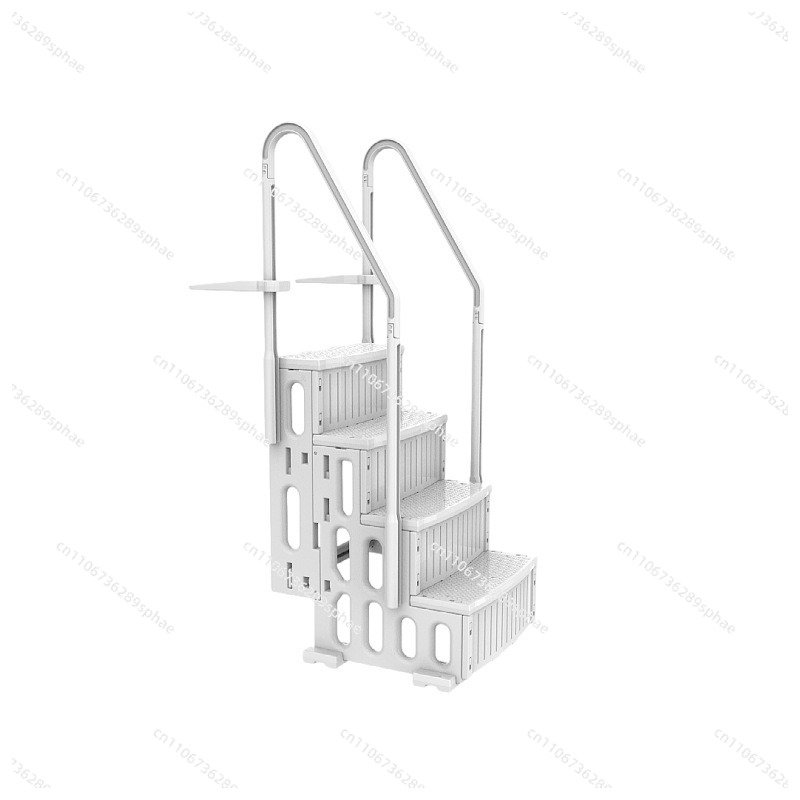 Pool Ladder Above Ground - 地上設置型プラスチック製BBプール用はしご、スイミングプール用はしご