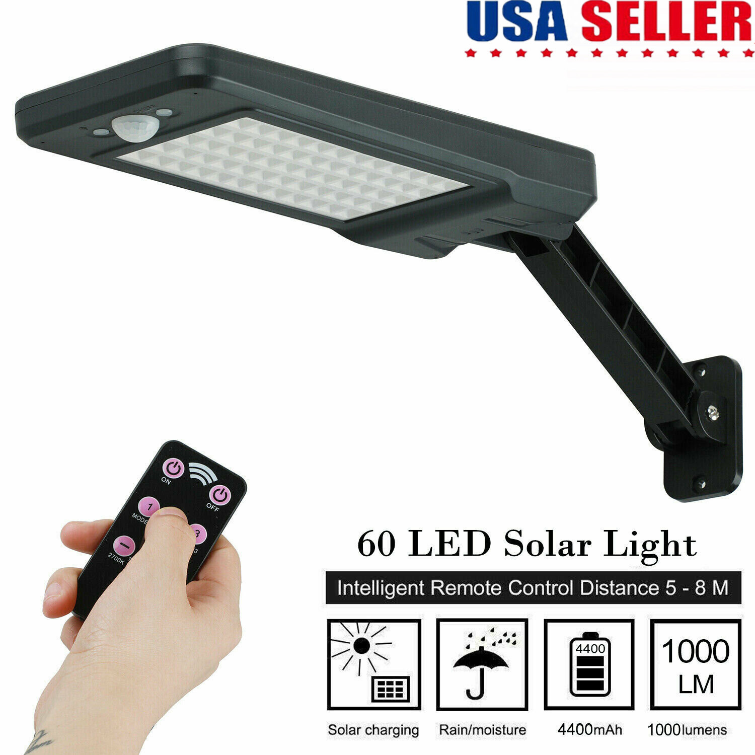 Pool Light Solar Rechargeable - 太陽光発電式壁掛けライト、60ルーメン、屋外用、防水、IP65規格、明るい装飾照明。玄関、階段、ドック、プール、車道などに最適。