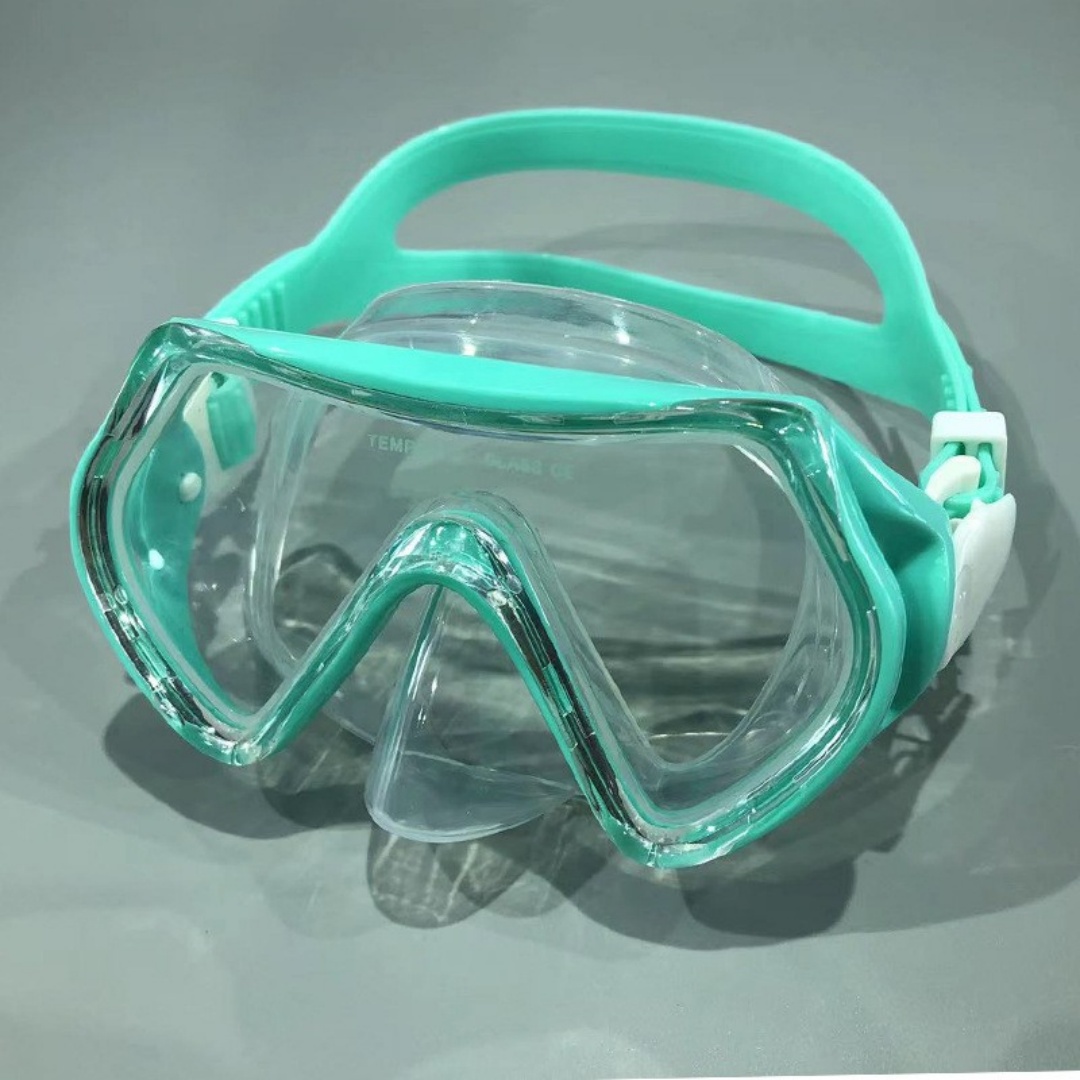 Snorkel Mask Full Face - 新しいスタイルの完全乾式シュノーケリングセット（子供用シリコンマスク付き）