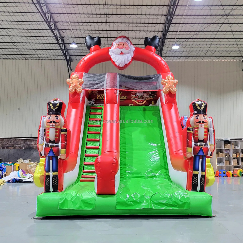 カスタマイズ可能な屋外用クリスマスインフレータブル滑り台、乾 - Water Slide Inflatable のレビューと価格