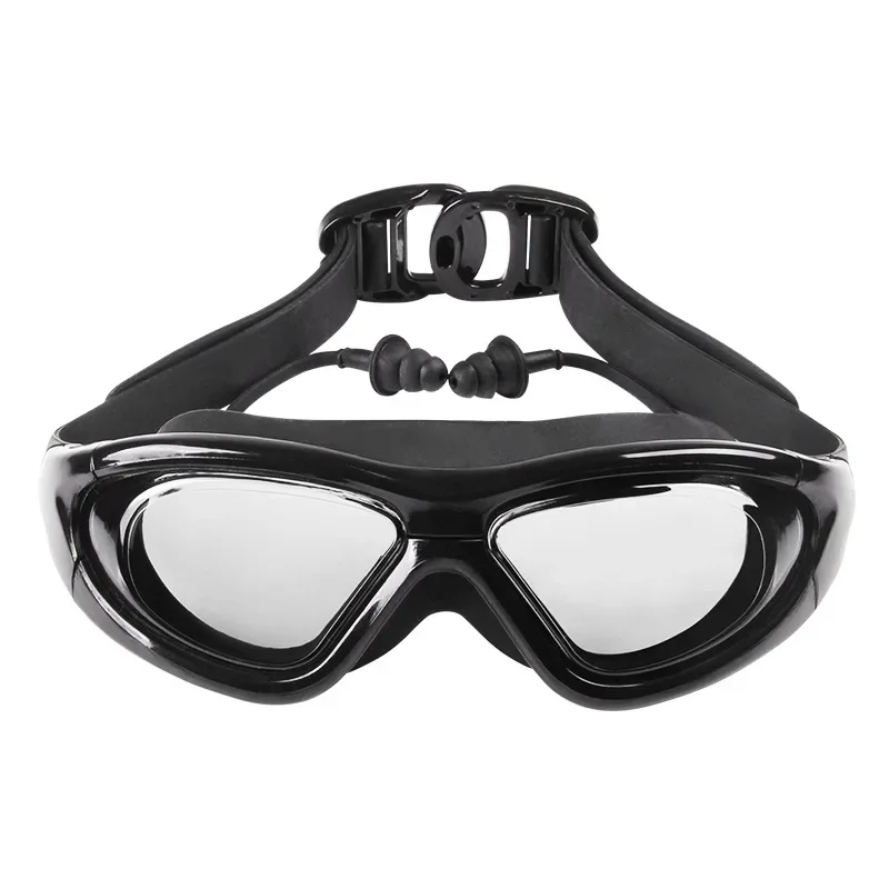 近視-男性と女性のための防曇スプレー付きシリコン水泳用ゴーグ - Swim Goggles Anti Fog Uv のレビューと価格