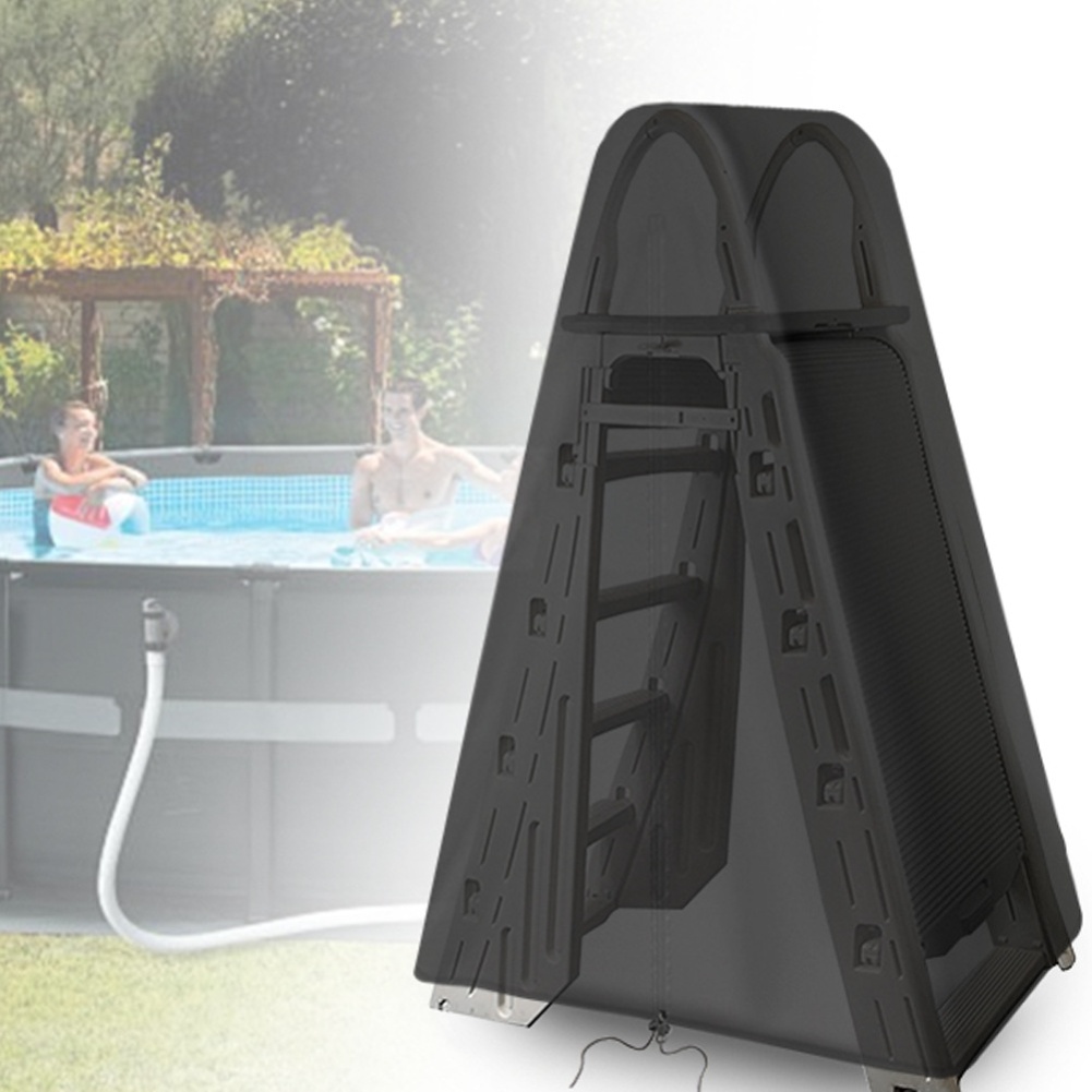 パティオプールラダーカバー 420D オックスフォード防水素 - Pool Ladder Above Ground のレビューと価格