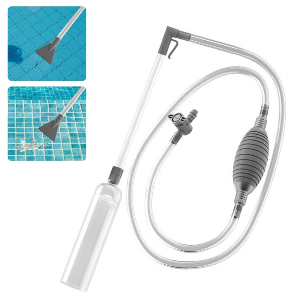 取り外し可能なノズル付きのスイミングプール掃除機,魚の水の変 - Pool Vacuum Manual のレビューと価格
