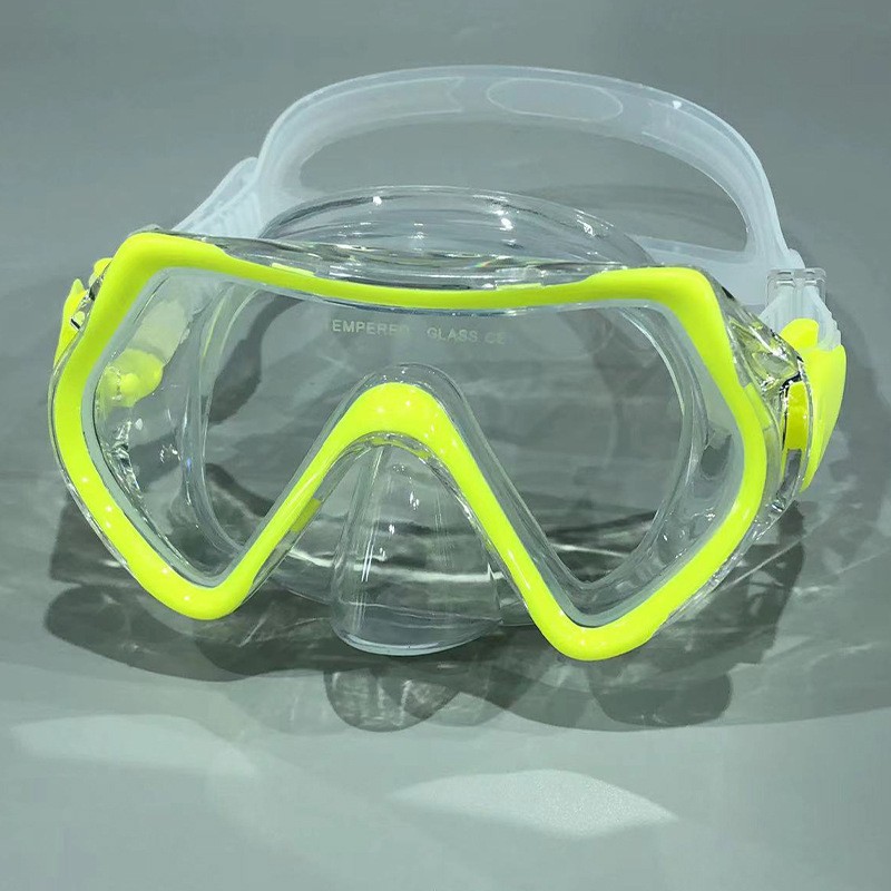 新しいスタイルの完全乾式シュノーケリングセット（子供用シリコ - Snorkel Mask Full Face のレビューと価格