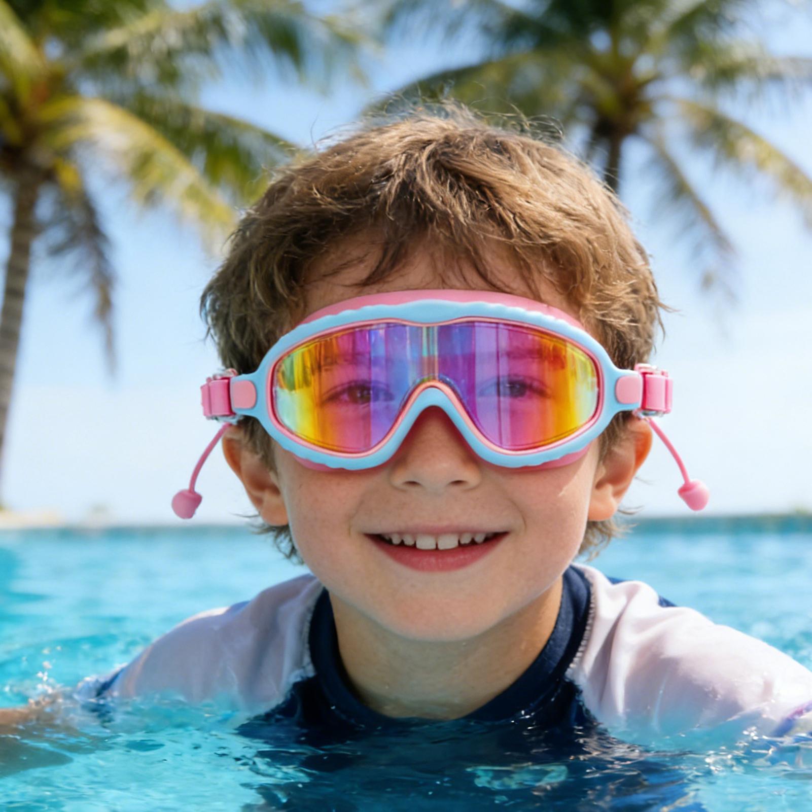 子供用ゴーグル 水泳用 曇り止め UV保護 ユーススイムグラ - Swim Goggles Anti Fog Uv のレビューと価格