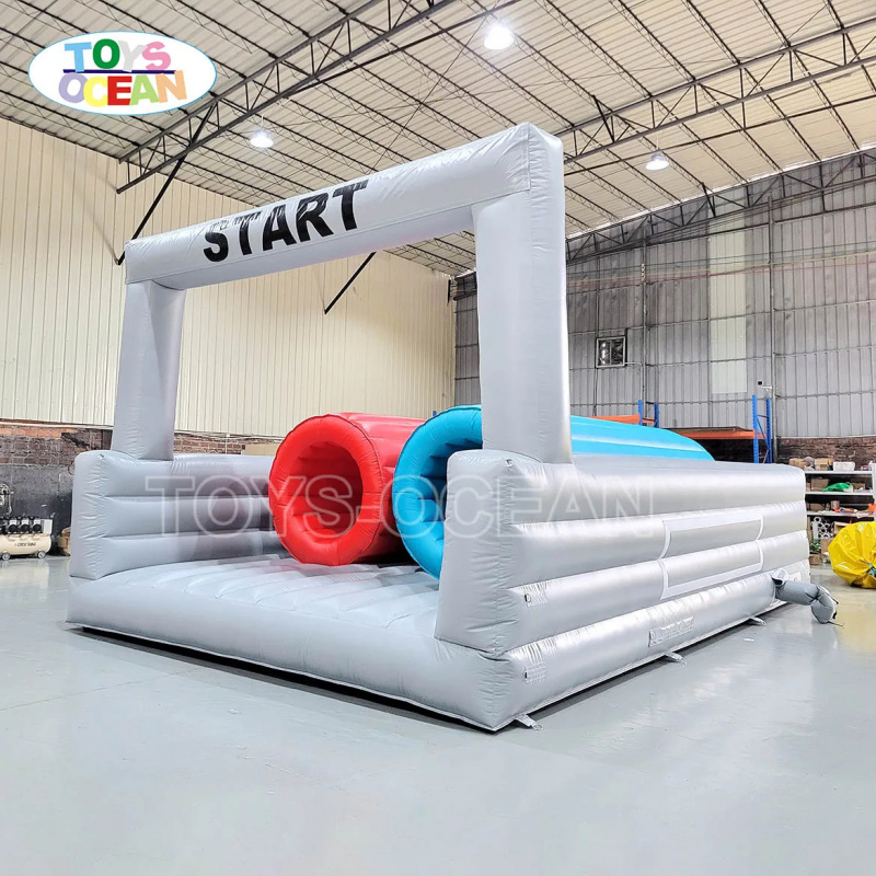 カスタムメイド高品質業務用大人向けスポーツゲーム インフレー - Water Slide Inflatable のレビューと価格