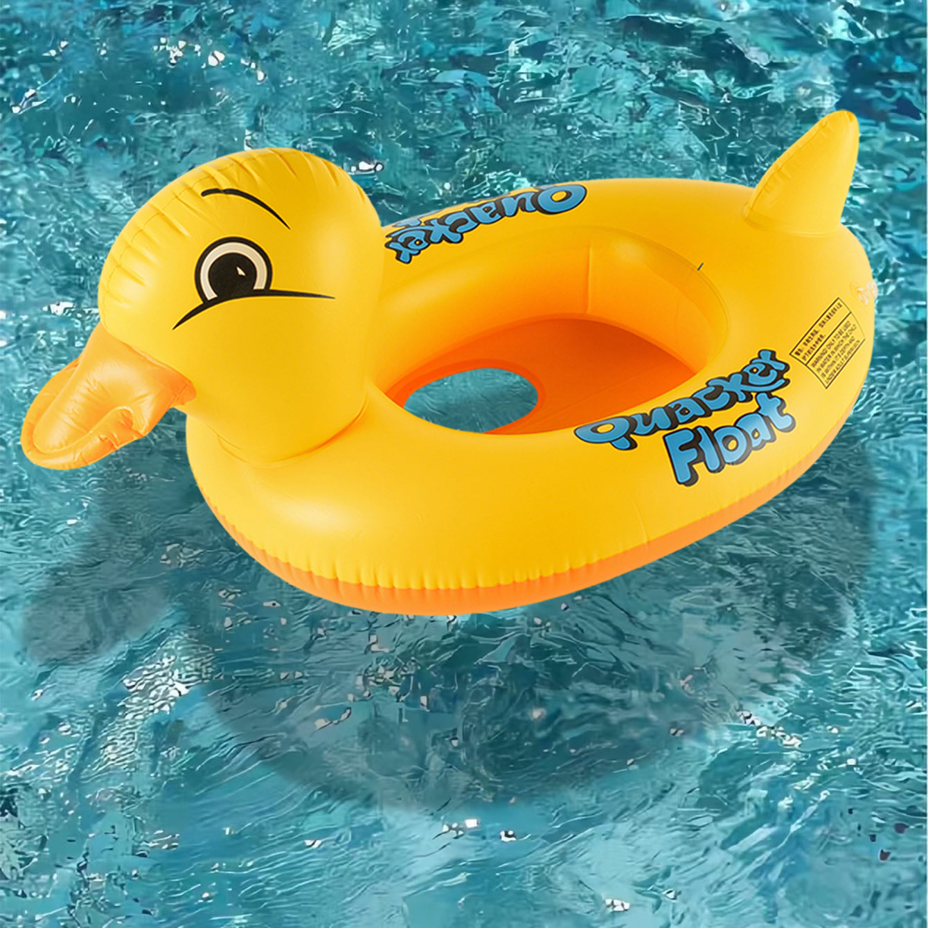 1PC アヒル型厚みのあるインフレータブル脇の下フロート、シ - Pool Float Ring Inflatable のレビューと価格