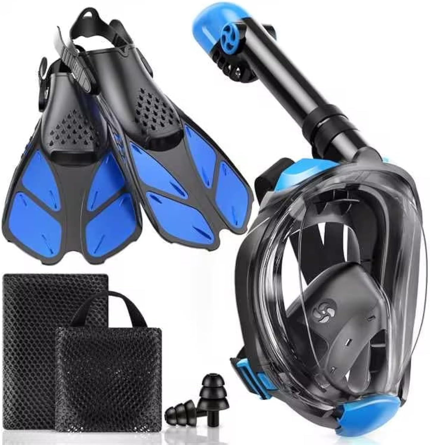 デビルフィッシュ フルフェイスシュノーケルマスク 大人用、ド - Snorkel Mask Full Face のレビューと価格