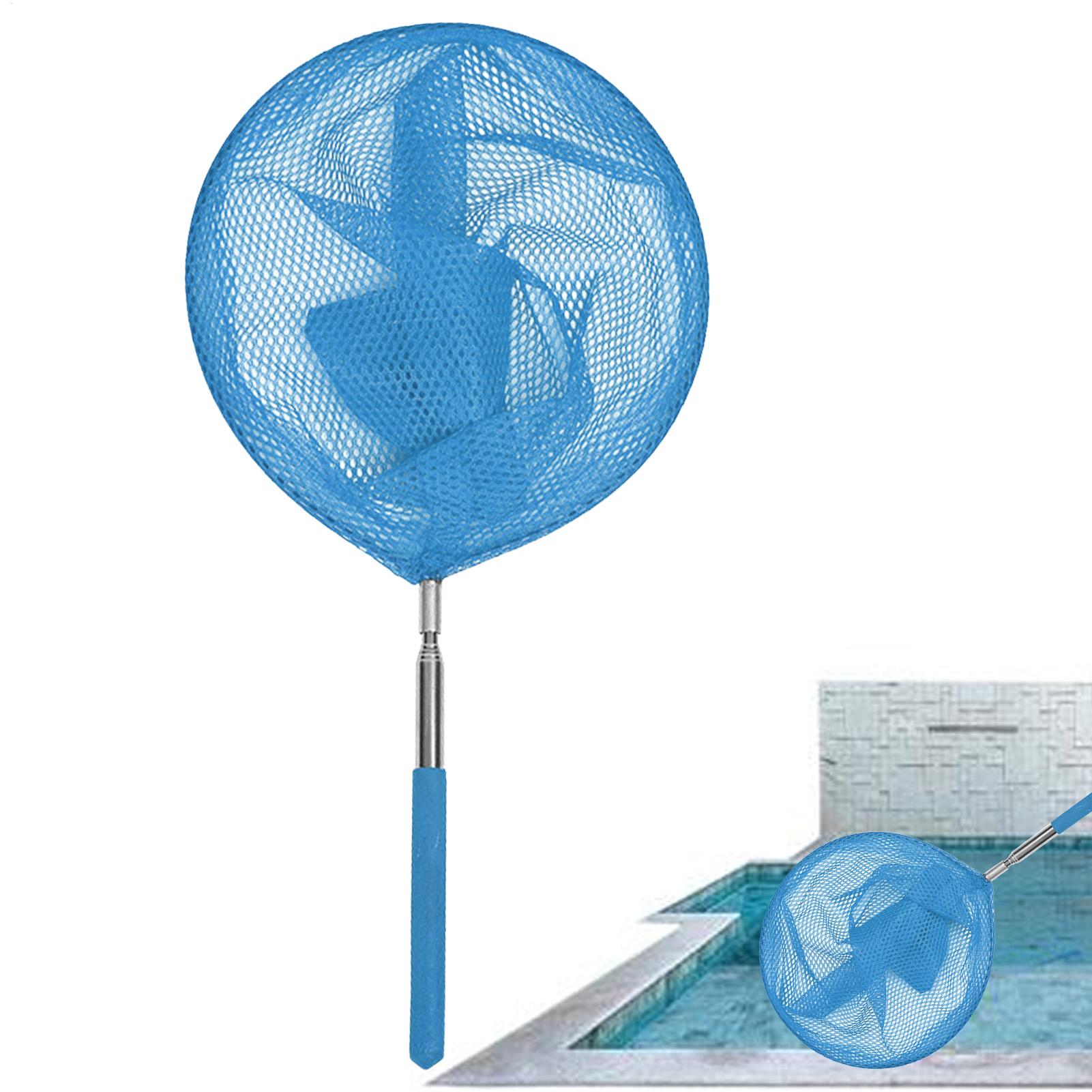 プールスキマーネット伸縮ポール付きステンレス鋼釣りネット子供 - Pool Skimmer Net のレビューと価格