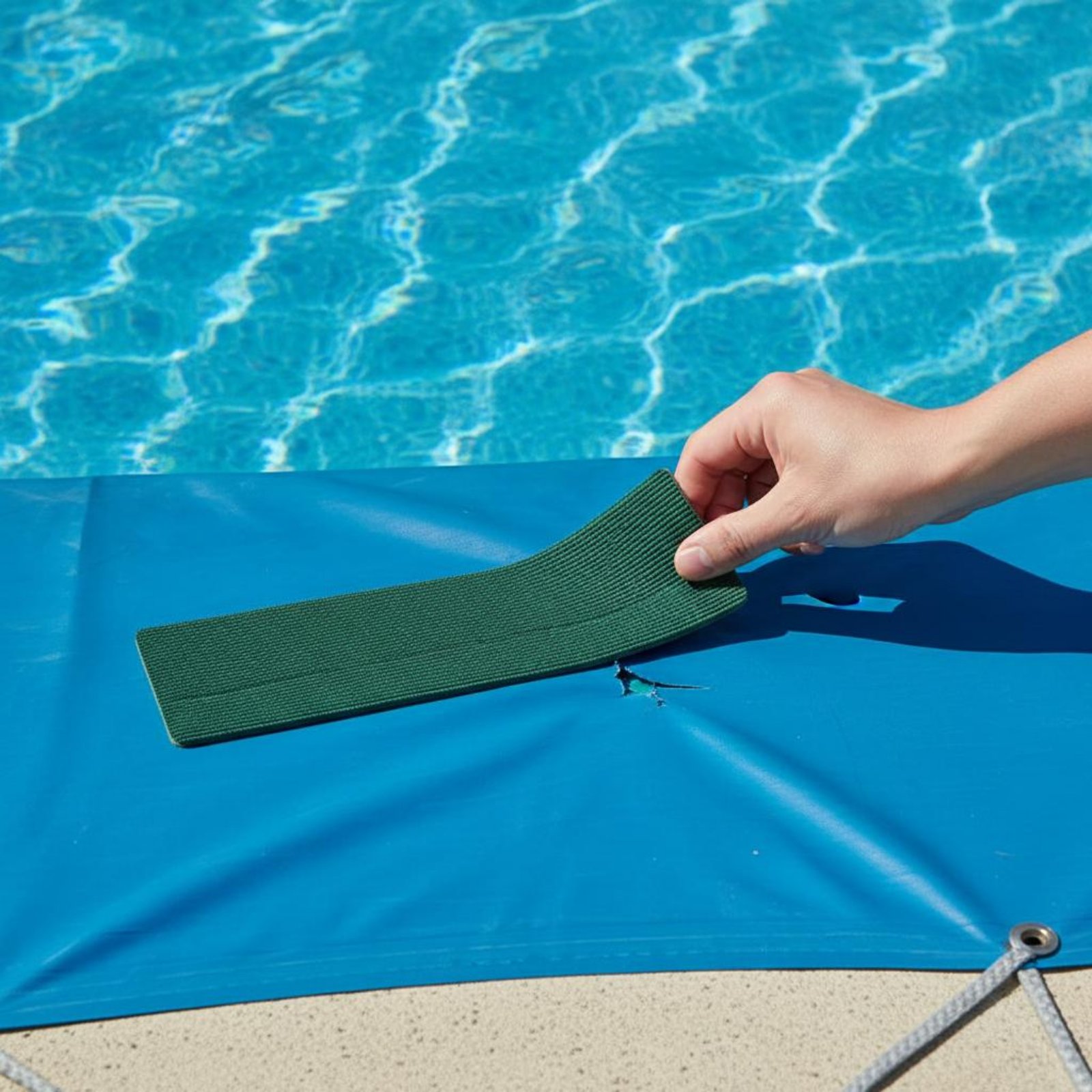DIYプールカバー修理キット防水スイミングプール安全カバー修 - Pool Cover Waterproof のレビューと価格