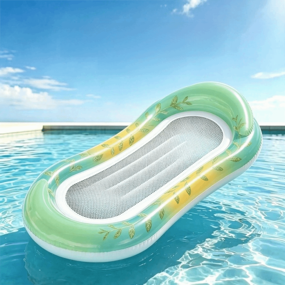 マーメイドスタイルのスパンコール付きインフレータブルフロート - Pool Lounger Inflatable のレビューと価格